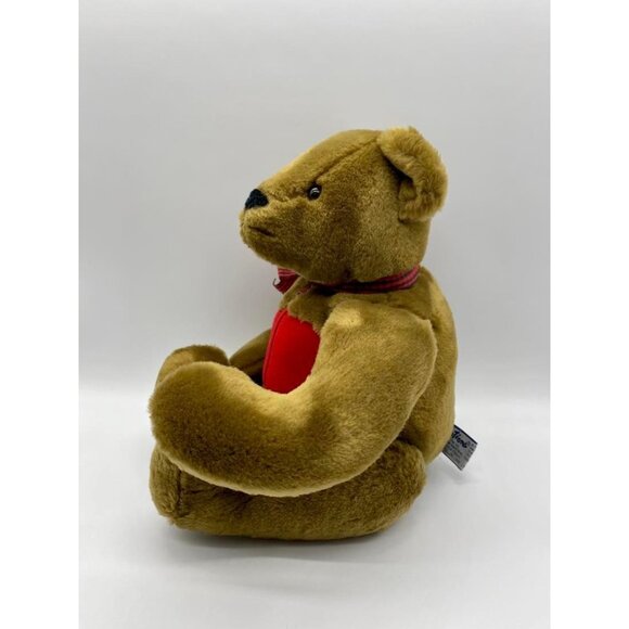 Vintage Mattel Emotions 1985 Teddy Bear With Heart Zippered Hidden Gift Box RARE - Picture 2 of 16